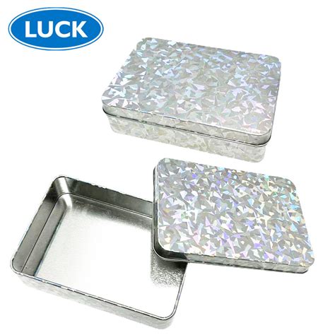 rectangular metal tin box price